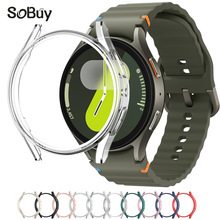 适用三星watch6/7/FE 手表镂空保护壳 galaxy watch5 Pro手表边框