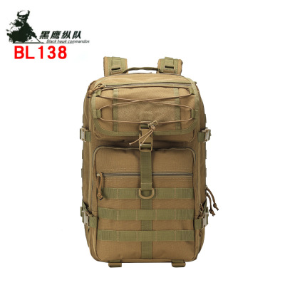 Lu Pu motion outdoors Mountaineering travel Backpack Camp Camouflage Pack tactics knapsack 45L Tactical Backpack