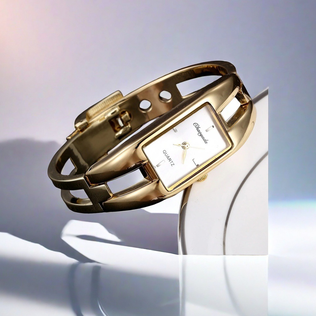 Rectangle Dial Shape Vintage Style Classic Style Rectangle Jewelry Buckle Alloy Strap Quartz Watch