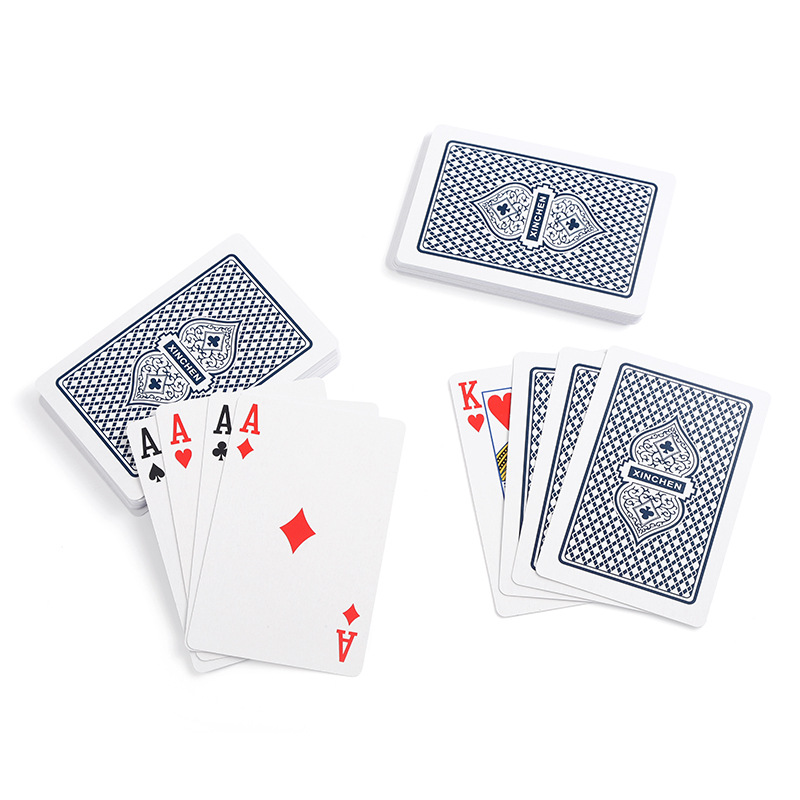 Officially supplied high-quality adult playing cards for poker, suitable for card rooms and tea houses, wholesale quantity discounts available.