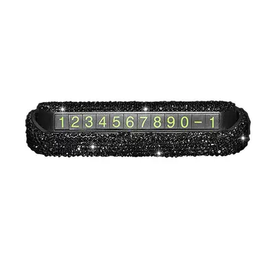Temporary Parking Number Plate with: Nömrəli dayanma kartı - black-diamond