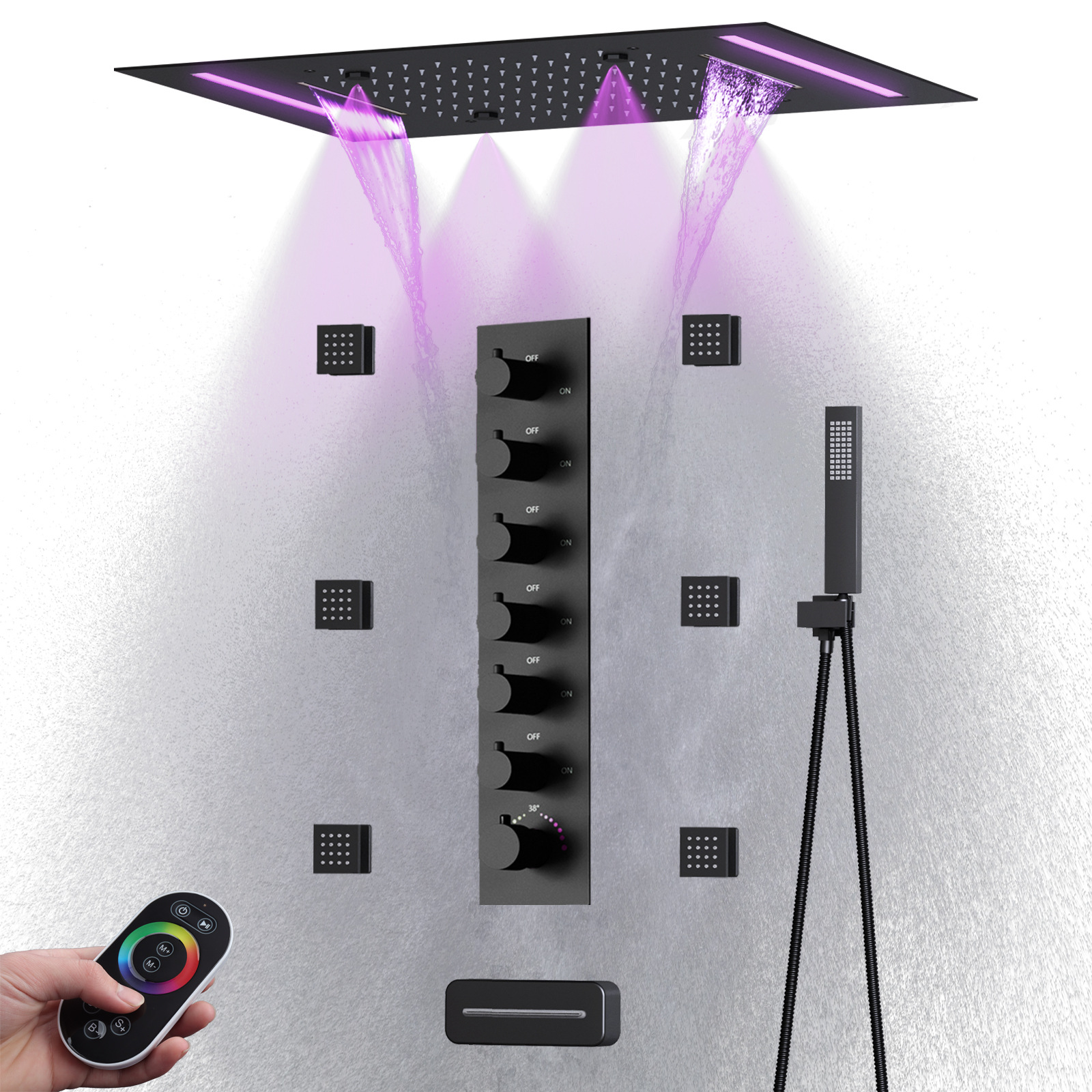 Negro Matte (temperatura constante)