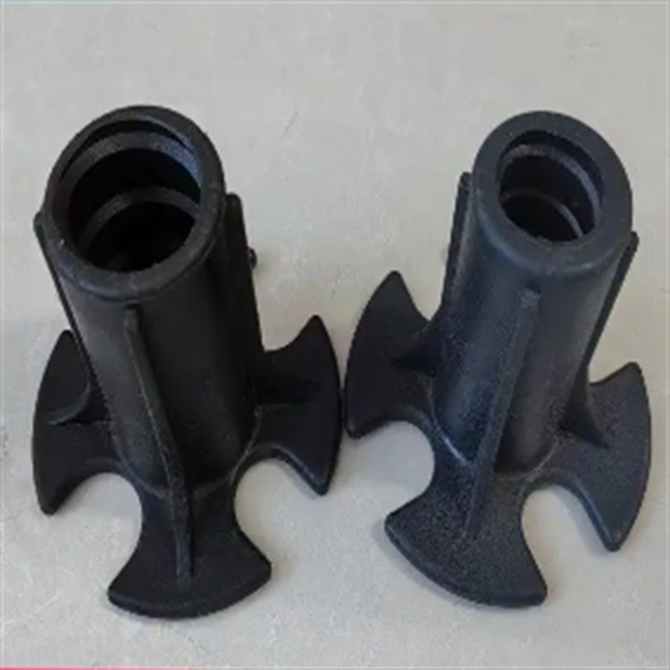 Suministro de anclaje antiflotante Split Localizador de soporte de acero roscado laminado acabado Especificación de plástico de hierro fundido