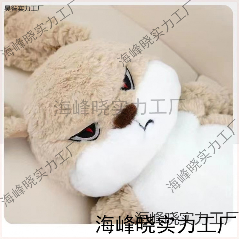 かわいいドゥドゥウサギのぬいぐるみ、ウサギの人形、かわいい枕、寝るときにベッドに寄り添う、Douyinのネットセレブと同じスタイル|undefined