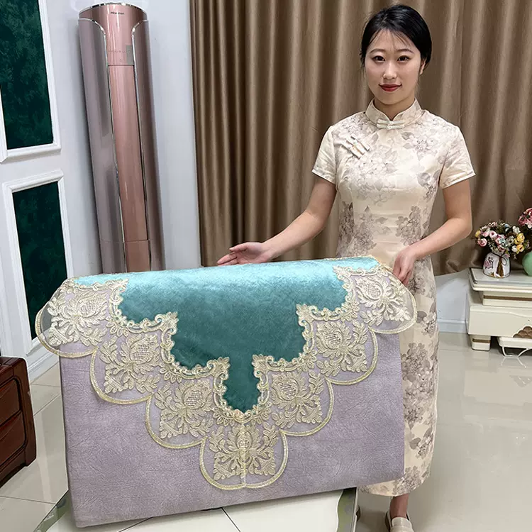 客厅沙发靠背巾百搭高端蕾丝四季通用沙发巾扶手盖布三角巾沙发垫