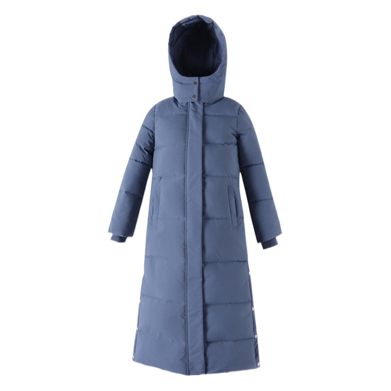 Chaqueta acolchada de algodón para mujer 2023 Invierno nuevo estilo coreano sobre la rodilla extendida estudiante BF suelta chaqueta acolchada de algodón engrosada Abrigo acolchado de algodón para mujer