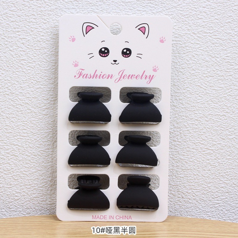 Pinza de pelo pequeña estilo shark clip – diseño minimalista, tendencia en redes