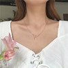 Tide, accessory, short necklace, Japanese and Korean, simple and elegant design, internet celebrity