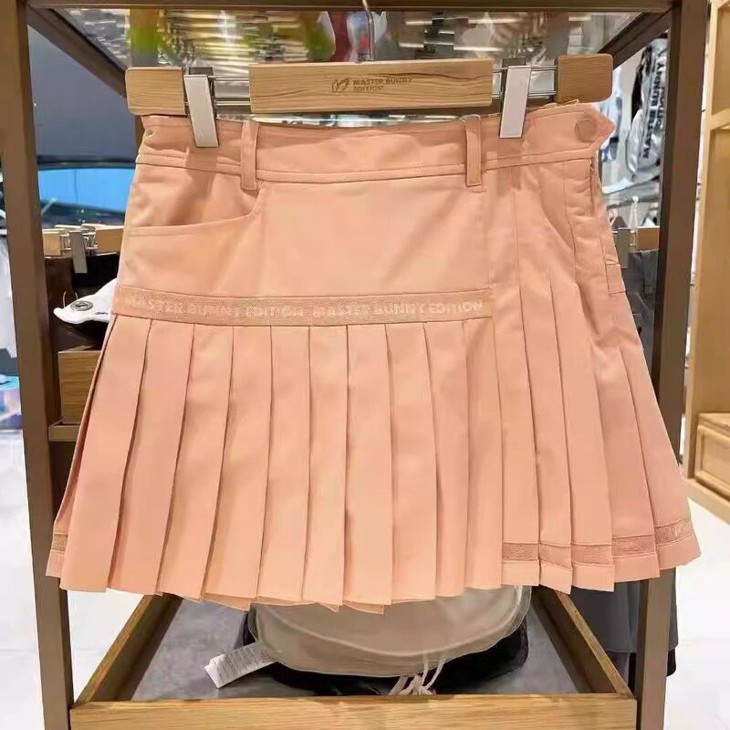 New Spring and Summer Women's Macaron Color Golf Skirt Pleated Short Skirt Outdoor Anti-Exposure Slimming Short Skirt Pants