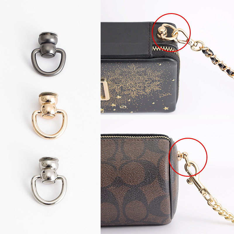 Suitable for bag modification accessories monk head hole punch hardware nipple nail cosmetic bag universal diy accessories for sale