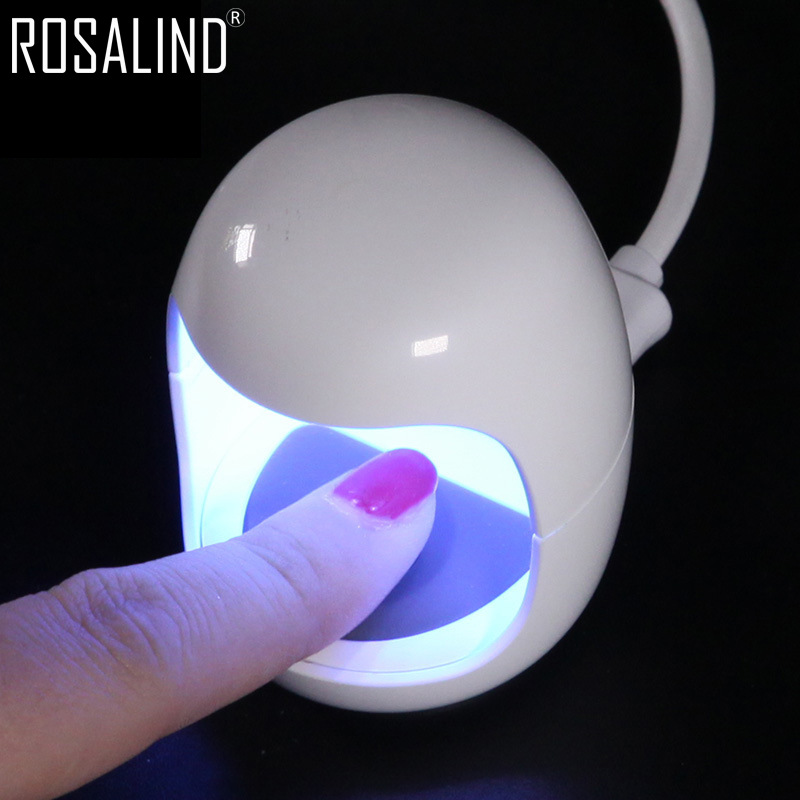 迷你美甲灯鸡蛋灯小型LED单指灯3w不黑手烘干机光疗机Q型便携UV灯