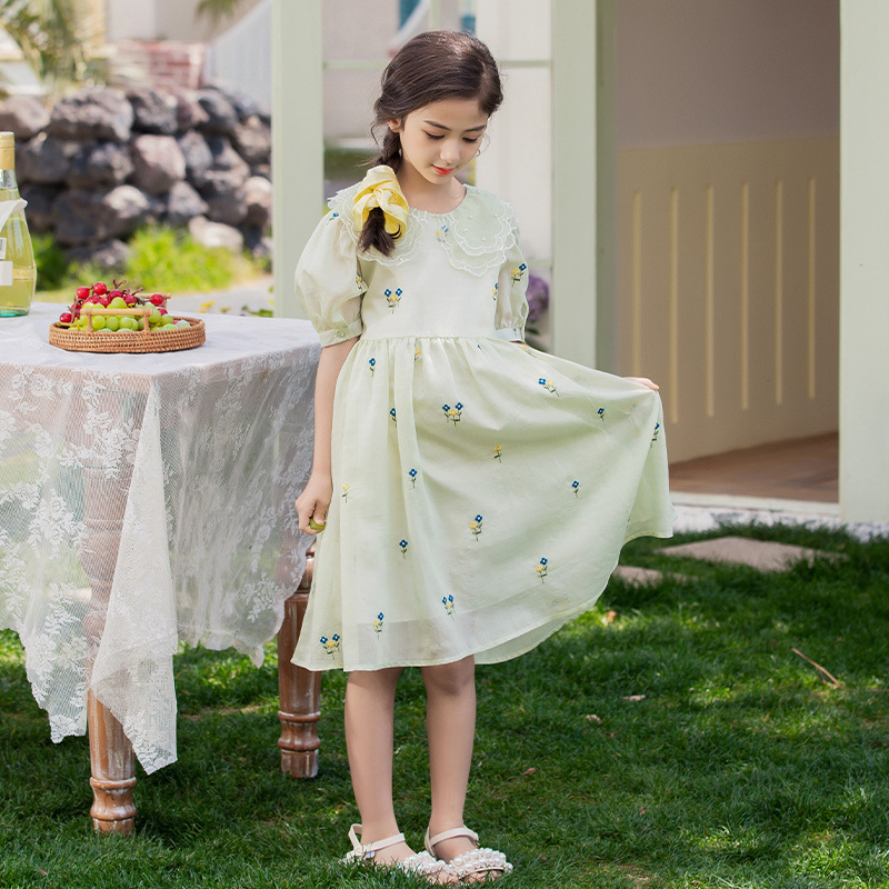 Girls' Summer Dresses, Summer Children's Skirts, 2026 New Models, Stylish Princess Dresses for Older Girls