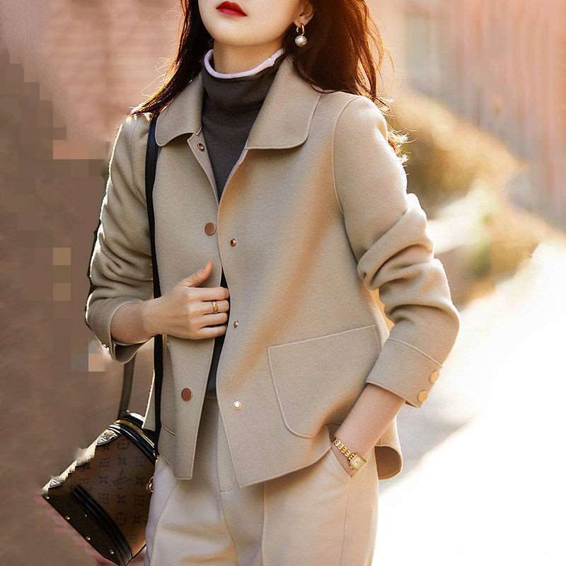 Autumn double-sided woolen jacket