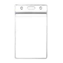 防水卡套 展会证学生证工作证胸牌 证件公交套PVC软膜防水卡套