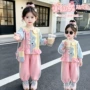 春秋新款女童女孩两件套