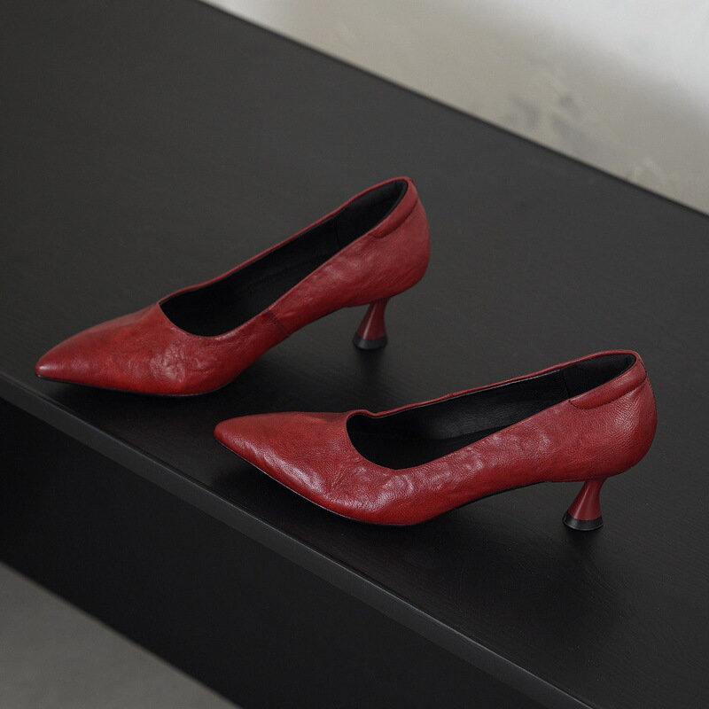 Comfortable for commuting and parties~French pointed-toe shallow single shoes, versatile for commuting, comfortable for the feet, stiletto high heels Comfortable for commuting and parties~French pointed-toe shallow single shoes, versatile for commuting, comfortable for the feet, stiletto high heels