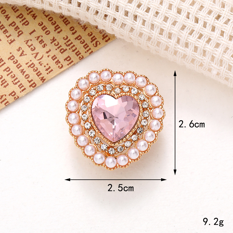 12g Weight Shoe Buckle Jewelry Making Type 26*25mm Jewelry Making Size Artificial Pearls, Zircon Inlay Material DIY Jewelry Accessories Classification 1 Piece Quantity Zinc alloy Material Starfish, Heart Shape, Snowflake Pattern Plating Design Lady Style 1 Piece 26*25mm Zinc Alloy Artificial Pearls Zircon Starfish Heart Shape Snowflake Shoe Buckle Jewelry Accessories 1