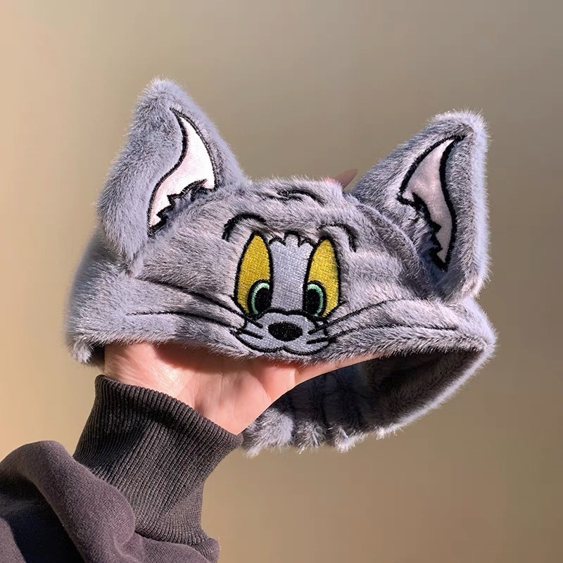 Lavado de la cara banda de pelo de moda femenina Coreana Red diadema roja estudiante dulce Linda máscara de maquillaje banda de pelo horquilla