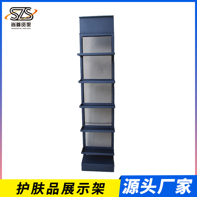 落地式金属网兜展示架 超市零食食品货架 小商品简易架子厂家