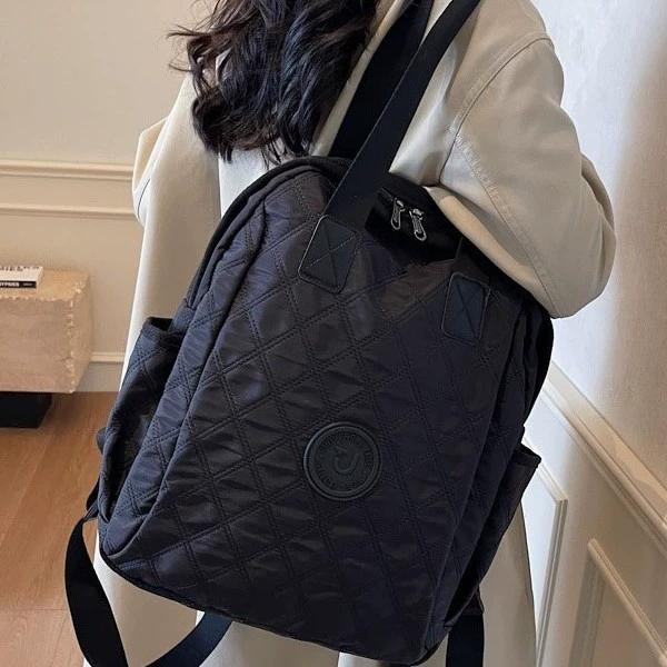 Модная вместительная универсальная сумка для учебы, рюкзак, дизайнерская сумка на одно плечо, тренд сезона