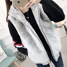 皮草马甲女2019秋冬新款仿毛短款外套毛毛绒显瘦背心上衣修身马甲