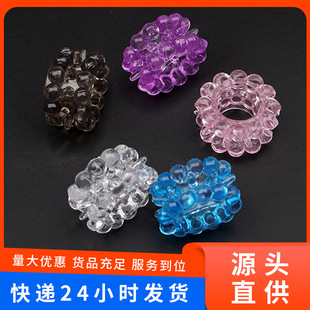 Men's Precision Lock Ring 24 Bead Penile Ring Adult Couple's Granular Sun Ring Penis Ring Fun Ring Set Wholesale