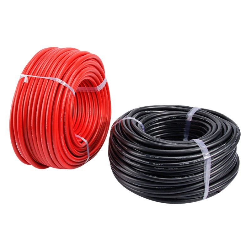 Оптовый кабель для подключения литиевых аккумуляторов новых энергетических систем и авиамоделей, 0-30AWG, устойчивый к давлению, изолированный, термостойкий, сверхмягкий силиконовый провод