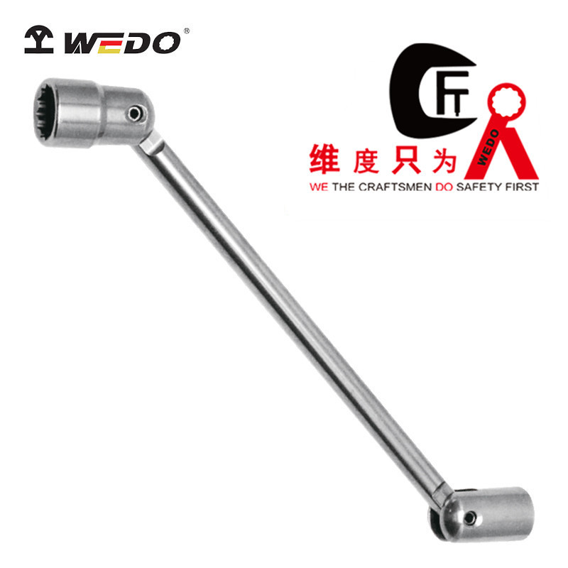 WEDO工具 不锈钢双头活动套筒ST8510 耐高温耐腐蚀不锈钢活动套筒