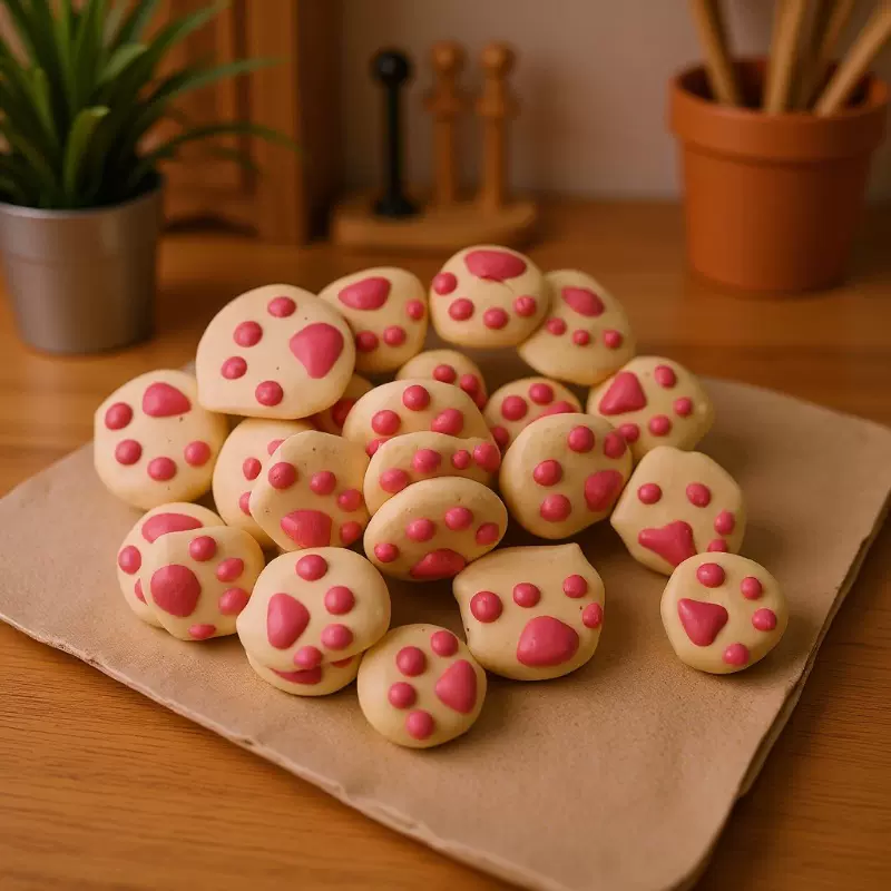 手工宠物零食自制宠物羊奶片荷包蛋猫爪奶片仓鼠羊奶片猫鼠狗通用