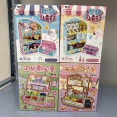 可瑞乐仿真手工DIY甜趣小卖部美味零食铺创意儿童益智过家家玩具