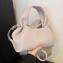 小众新品轻奢休闲拎包褶皱云朵包包女士新款新品感通勤单肩斜挎包