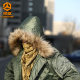 Angken N2B polar cold-proof tactical cotton-padded jacket men's spring and autumn warm short hooded outdoor jacket thickened jacket
