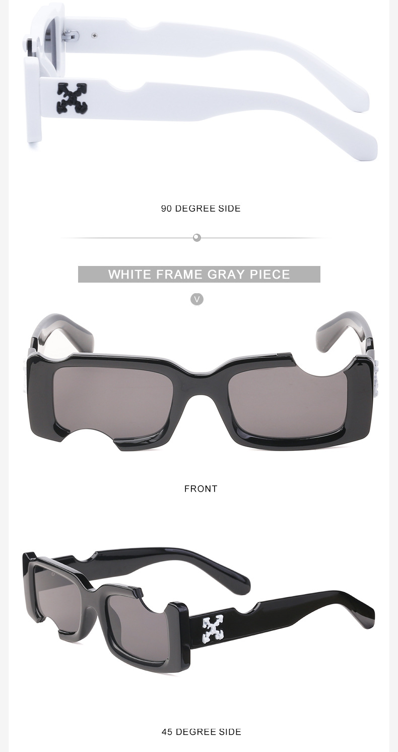 Fashion Anti-uv Small Frame Metal Sunglasses Wholesale display picture 3