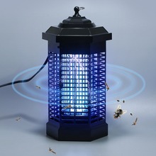 跨境新品led紫光灭蚊灯20w高压灭蚊灯电机式捕蚊灯悬挂式智能灭蚊