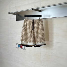 正确版原现货标G家25FW马衔扣多色满印印花府绸套装短裤休闲宽松