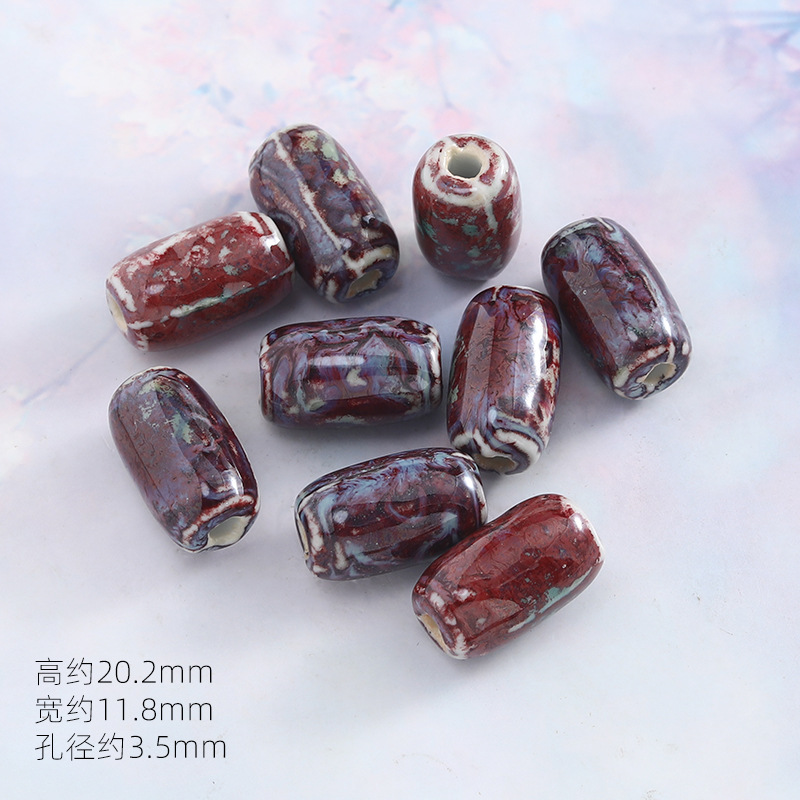 Engraved flower bucket beads