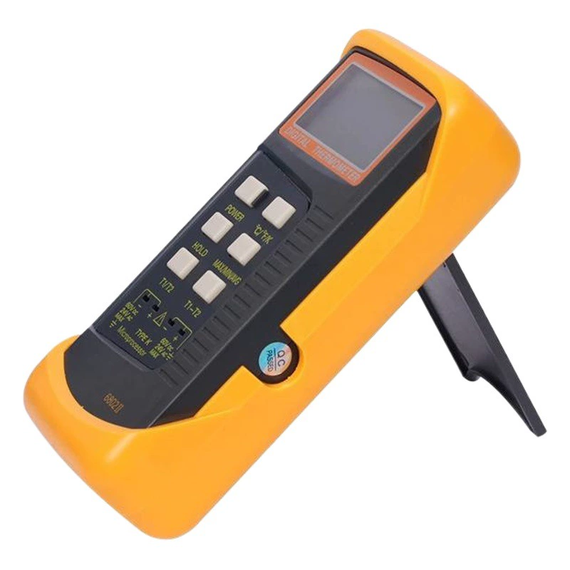 Несколько-зондовый термометр двойной K-проволока термометр двойной металлический термопара термометр контактный тип