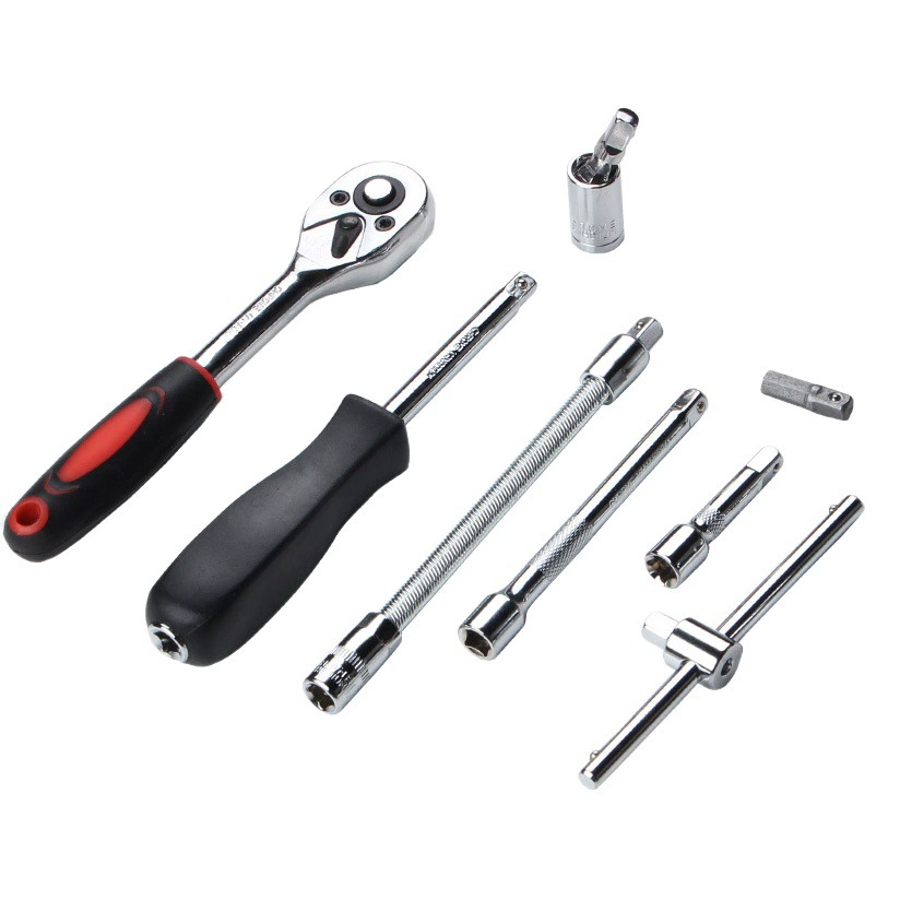 Комбинированный набор инструментов для ремонта автомобилей Набор инструментов для ручного ремонта из 46 предметов торцевой ключ для автоматического защиты