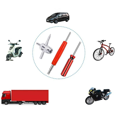 Tire valve core removal valve