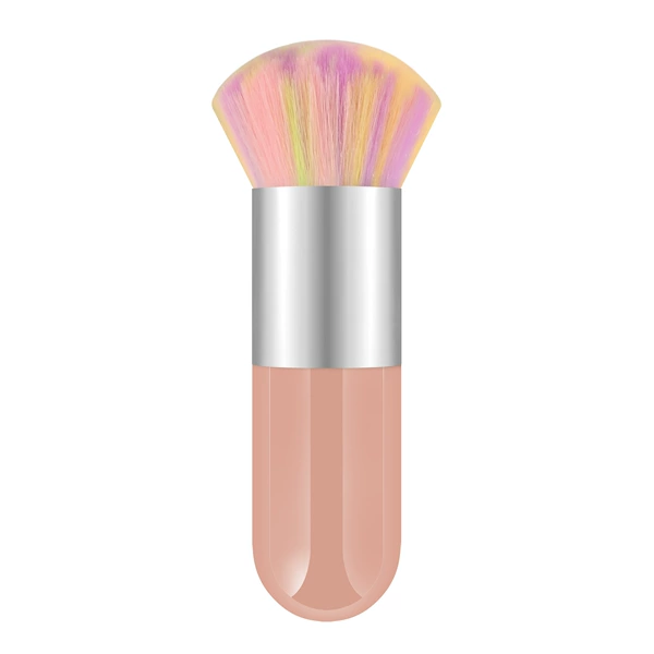 Little Fat Pierfish Pink Fan Silver Rainbow Mao