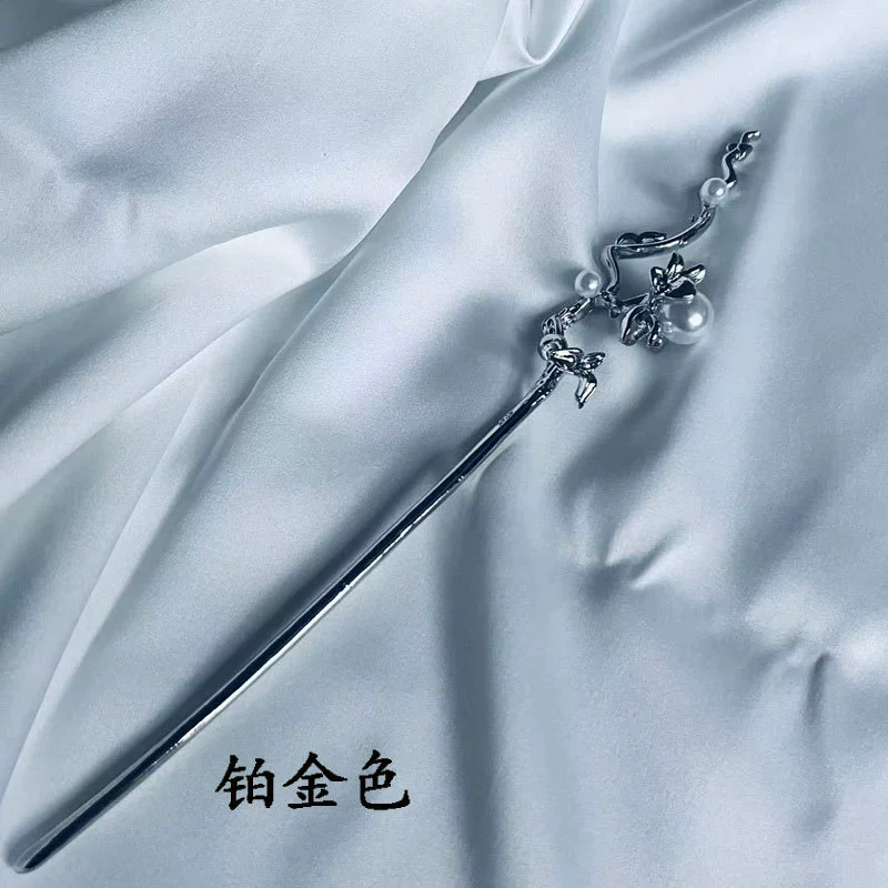 Стан Jinming Dan Tai Jin's Hairpin с таким же стилем как Linghu Luo Yunxi Forgetful Worshiping Ancient Style Hanfu Plate Hairpin Chinese Hairpin