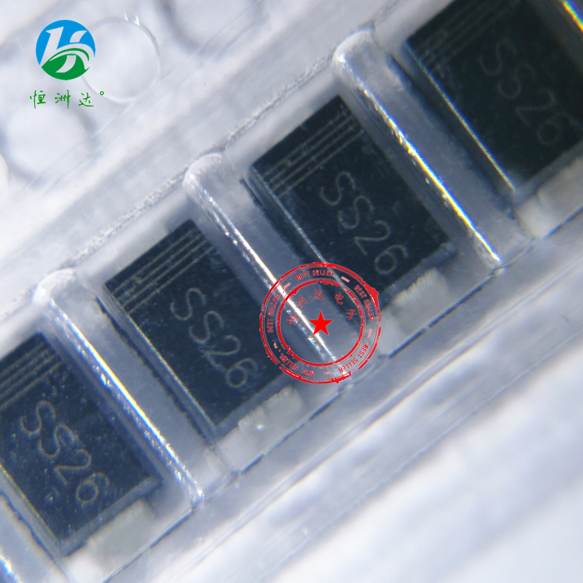 SR260 SS26 SMA DO-214AC 肖特基二极管 现货