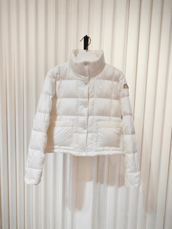 蒙家25ss M家新款Jarcieu系列编织饰边短款外套羽绒服 女款|undefined