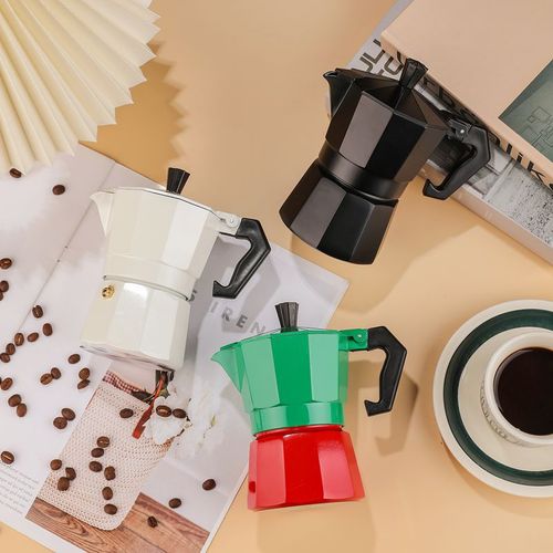 Mondi cross-border hot selling coffee moka pot outdoor coffee pot utensils thickened moka pot espresso pot