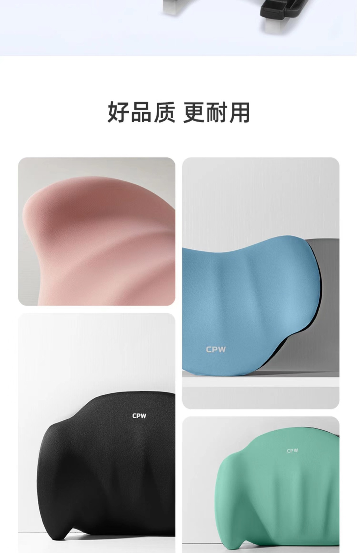 Car Headrest and Lumbar Support with Heating and Massage, Electric Driver's Seat Cushion with Heat Therapy, Driving Lumbar Pillow and Backrest Cushion