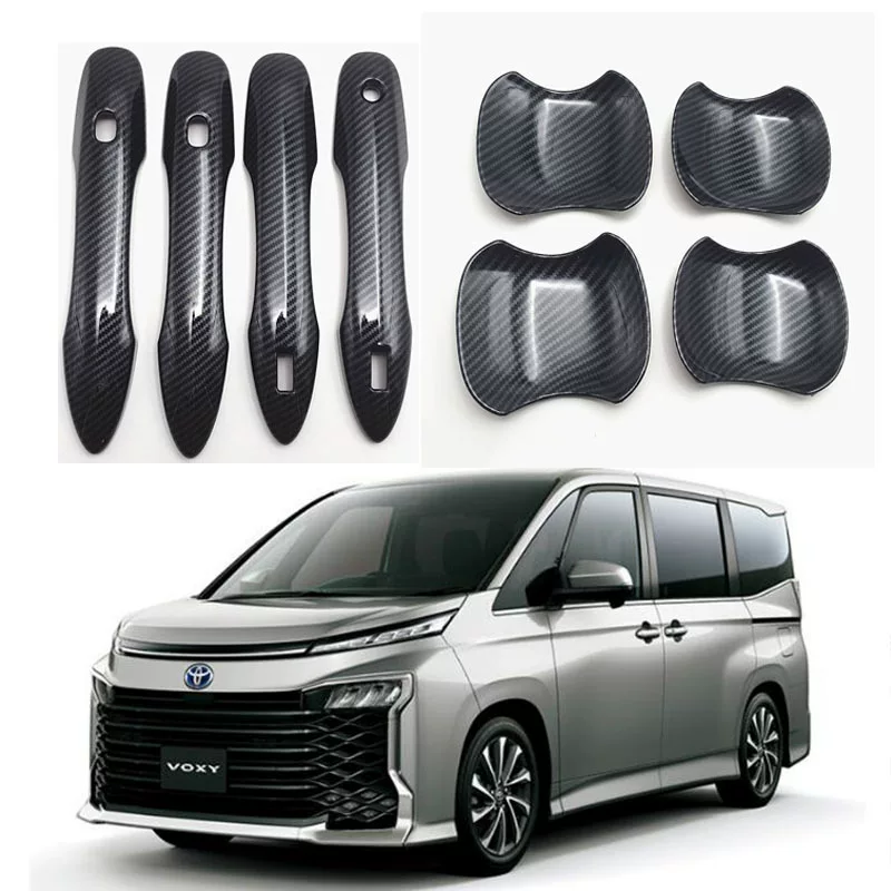 Подходящее для внешней ручки двери багажника Toyota 22 VOXY, модифицированная отделка, защитная накладка на ручку двери серии NOAH90