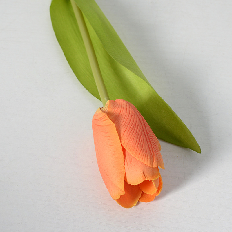 Simulación ramo de flores sensación humectante tulipán de alta calidad sensación de alta calidad decoración para el hogar flores falsas adornos accesorios de fotografía al por mayor