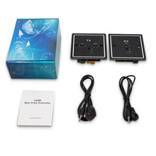 HDMI Wall Plate Extender50�׾W�����L�Ŵ�1080P���t��POE�����