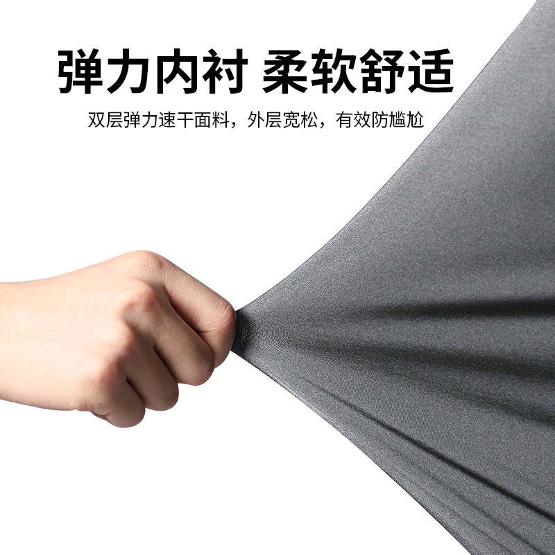 Pantalones de baño para hombres embarazosos pantalones cortos de playa sueltos seco rápido trajes de baño de natación termal pantalones de playa equipos de hombre