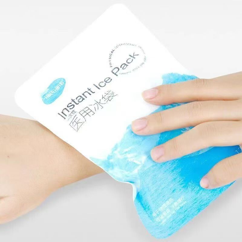 海氏海諾医療用保冷剤 物理冷却 120g/袋 一握りで瞬間冷却 冷湿布袋 冷蔵不要|undefined